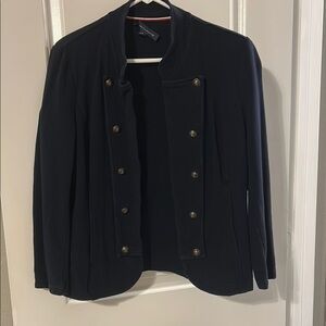 Tommy Hilfiger Dark Blue Double-Breasted Blazer